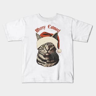 Merry Catmas! Kids T-Shirt